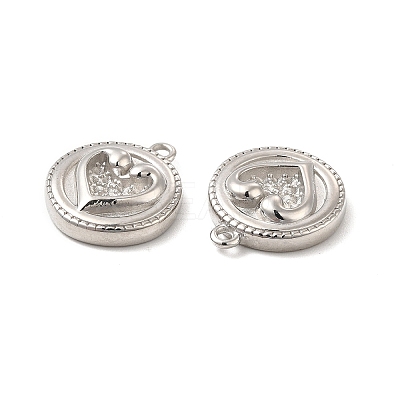Tarnish Resistant 304 Stainless Steel Pendant Rhinestone Settings STAS-F284-29P-1