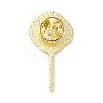 Cute Hot Pink Lollipop Enamel Pins JEWB-S025-12C-1