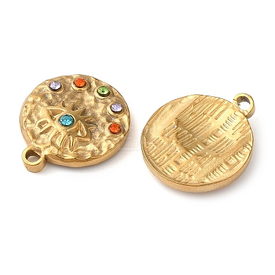 Ion Plating(IP) 304 Stainless Steel Pendants STAS-I306-07A-G-1