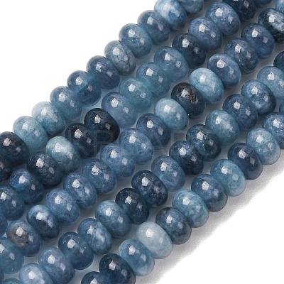 Natural White Jade Beads Strands G-E507-01-10-1
