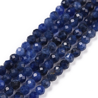 Natural Sodalite Beads Strands X-G-C009-A07-1