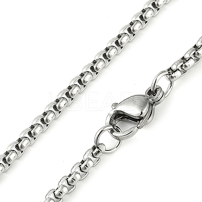 Anti-Tarnish 201 Stainless Steel Arabic Elements Cloud Pendant Box Chain Necklaces LS-NJEW-D089-03P-1