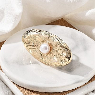 Oval Alloy Adjustable Rings for Women LS-RJEW-B108-05KCG-1