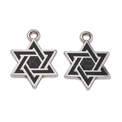 Alloy Enamel Pendants ENAM-G235-09P-01-1