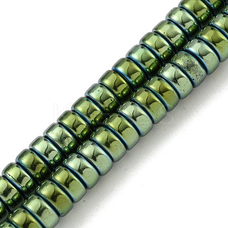 Electroplated Synthetic Non-magnetic Hematite Beads Strands G-K361-A01-03-1