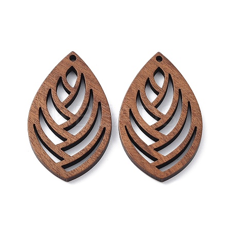Walnut Wood Laser Cut Pendants X-WOOD-Q051-01E-1