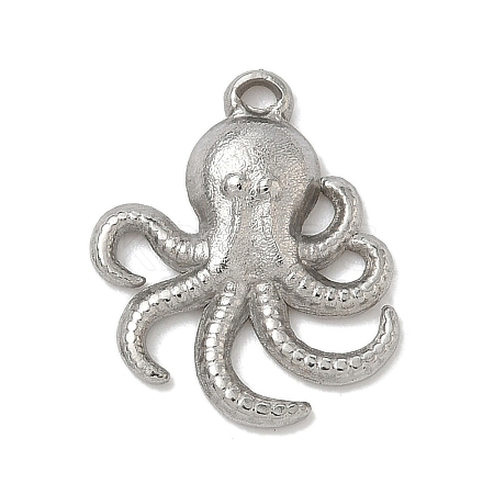 Marine Animal Style 304 Stainless Steel Pendants STAS-K267-23D-P-1