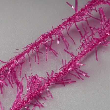Polyester Glass Silk Pastel Scrubby Yarns OCOR-WH20015-01A-1