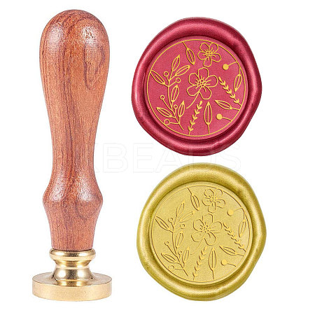 Wax Seal Stamp Set AJEW-WH0131-485-1