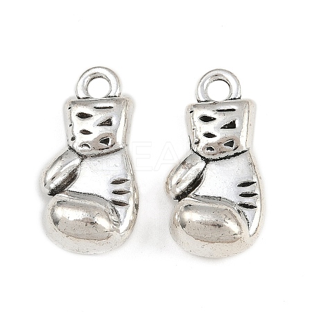 Tibetan Style Alloy Pendants TIBE-B003-23AS-01-1