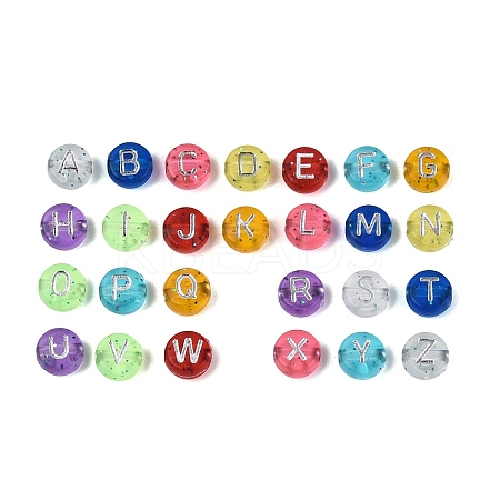 Transparent Acrylic Beads TACR-Q013-02B-M-1