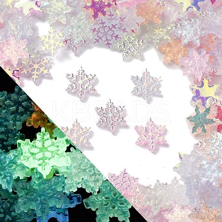 Luminous & Electroplate Resin Decoden Cabochons RESI-Z032-01D-1