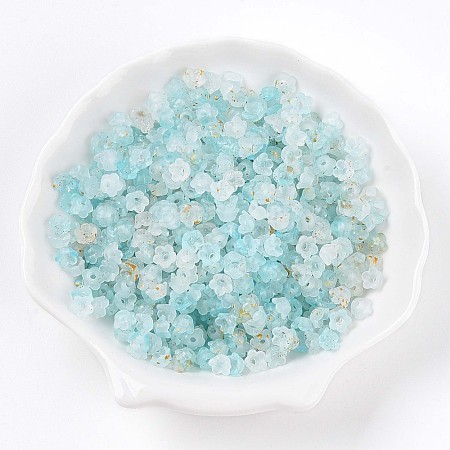 Frosted Transparent Acrylic Beads LS-OACR-N137-72I-1