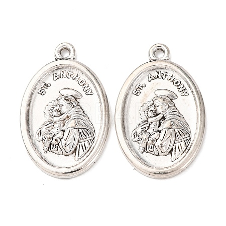 Religion Tibetan Style Alloy Pendants FIND-Z099-17AS-04-1
