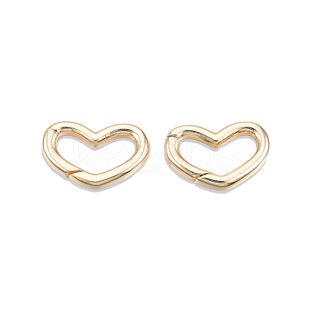 Brass Spring Gate Rings KK-N232-443LG-1
