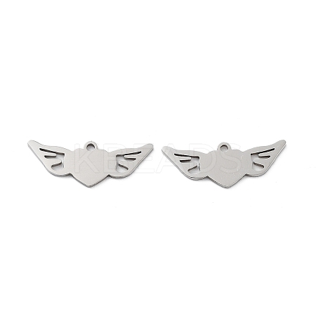Non-Tarnish 201 Stainless Steel Pendants STAS-A090-14P-1