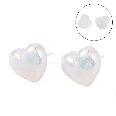 Hypoallergenic Bioceramics Zirconia Ceramic Stud Earrings EJEW-C111-14B-1