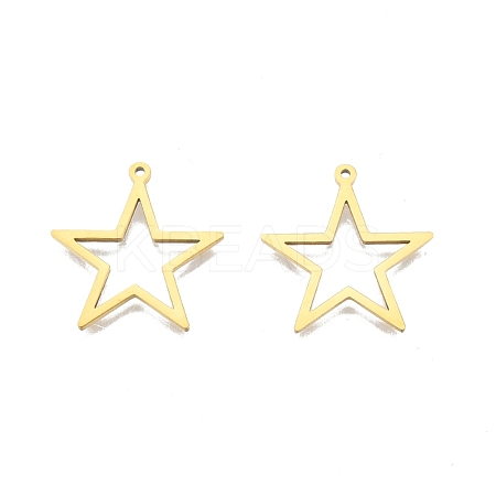 Ion Plating(IP) 201 Stainless Steel Pendants STAS-N098-096LG-1