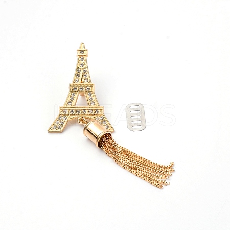Alloy with Rhinestone Bag Decoration FIND-WH0070-61-1