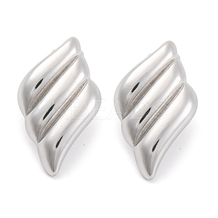 Non-Tarnish 304 Stainless Steel Earring EJEW-H013-06P-1