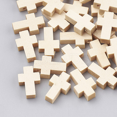 Wood Charms WOOD-T008-14-1