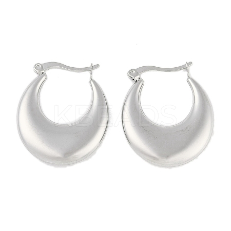 Non-Tarnish 304 Stainless Steel Hoop Earring EJEW-C103-02P-1