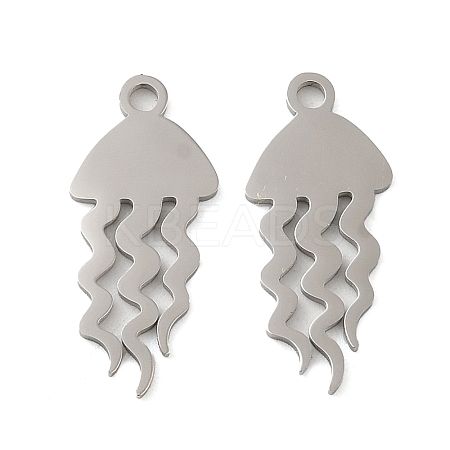 Non-Tarnish 304 Stainless Steel Pendants STAS-J042-19P-1