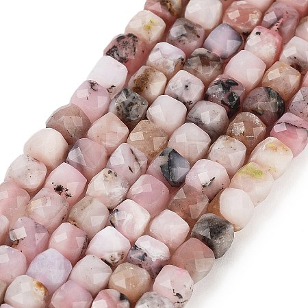 Natural Pink Opal Beads Strands G-H042-A44-02-1