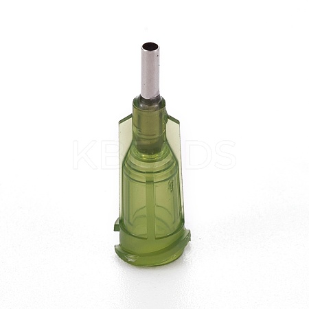 Plastic Fluid Precision Blunt Needle Dispense Tips TOOL-WH0117-17F-1