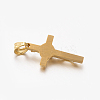 Easter Theme Hot Unisex 201 Stainless Steel Crucifix Cross Pendants LS-STAS-F010-24G-3