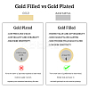 Real 14K Gold Plated Brass Connector Charms KK-TAC0017-04G-02-3