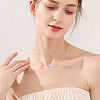 10Pcs 2 Styles 304 Stainless Steel Rolo Chain Necklaces Making NJEW-CA00001-7