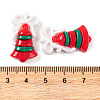 Christmas Decorations Theme Opaque Resin Decoden Cabochons LS-RESI-Z026-01G-3