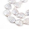 Natural Nucleate Keshi Pearl Beads Strands PEAR-S018-03H-6