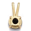 Brass Micro Pave Cubic Zirconia Pendants X-KK-P192-04-G04-2
