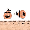 Halloween Theme Alloy Enamel Pendants ENAM-T020-08A-3