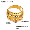 304 Stainless Steel Wide Band Finger Rings WG2EE6D-05-1
