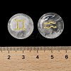 12 Constellation Natural Quartz Crystal Cabochons Set G-Q190-03C-4