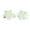 Imitation Jade Glass Beads GLAA-T025-30J-2