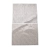 2 Sheets 2 Colors Iron On Rhinestone Glue Sheets MRMJ-CA0001-12-1
