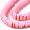 Handmade Polymer Clay Beads Strands CLAY-R089-8mm-118-2