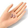 2Pcs Alloy Enamel Stilettos Pendants ENAM-YW0002-30C-5