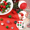 64Pcs Round & Rondelle Food Grade Eco-Friendly Silicone Beads SIL-SP0001-19G-3