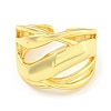 Rack Plating Brass Hollow Open Cuff Rings RJEW-Q784-01G-2