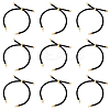 10Pcs Twisted Nylon Cord Slider Bracelet Making MAK-UN0001-54A-1