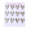 Non-Tarnish 304 Stainless Steel Stud Earring EJEW-C099-04P-1