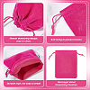 30Pcs Rectangle Velvet Drawstring Pouches TP-NB0001-61A-4