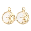 Natural Shell Pendants X-KK-L188-38G-1-1