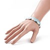 3Pcs 3 Style Glass Seed Rectangle Beaded Stretch Bracelets Set BJEW-JB09037-4