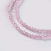 Glass Beads Strands X-EGLA-E057-02A-08-3